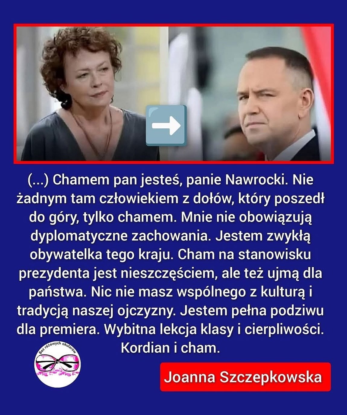 Szczepkowska o prezydencie