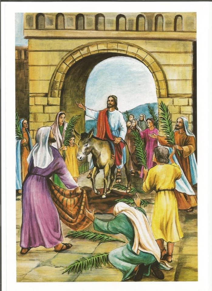 Pan Jezus na osiołku