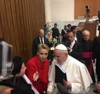 Posłanka z papiezem Franciszkiem