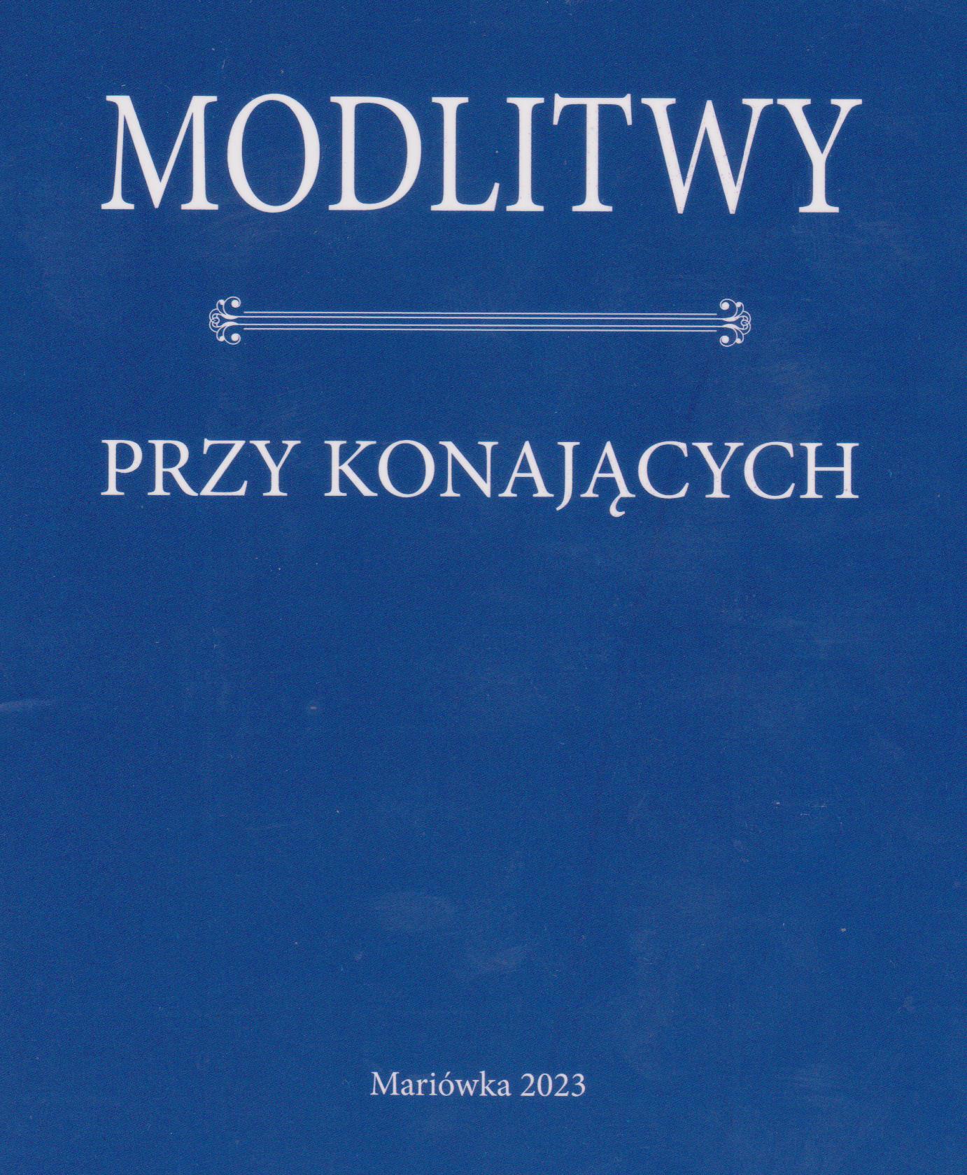 Modlitwa przy umierajacych