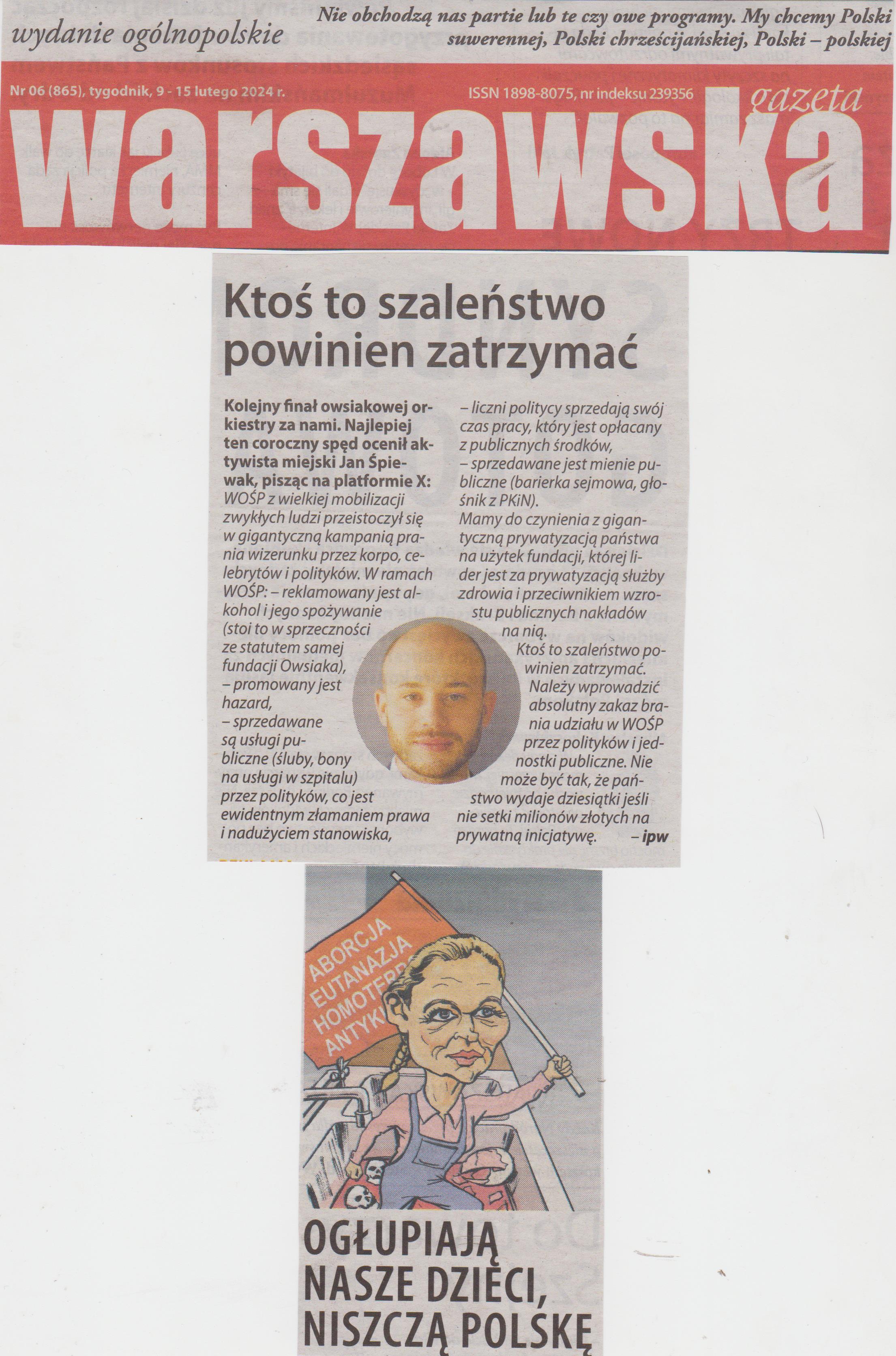 Gazeta warszawska