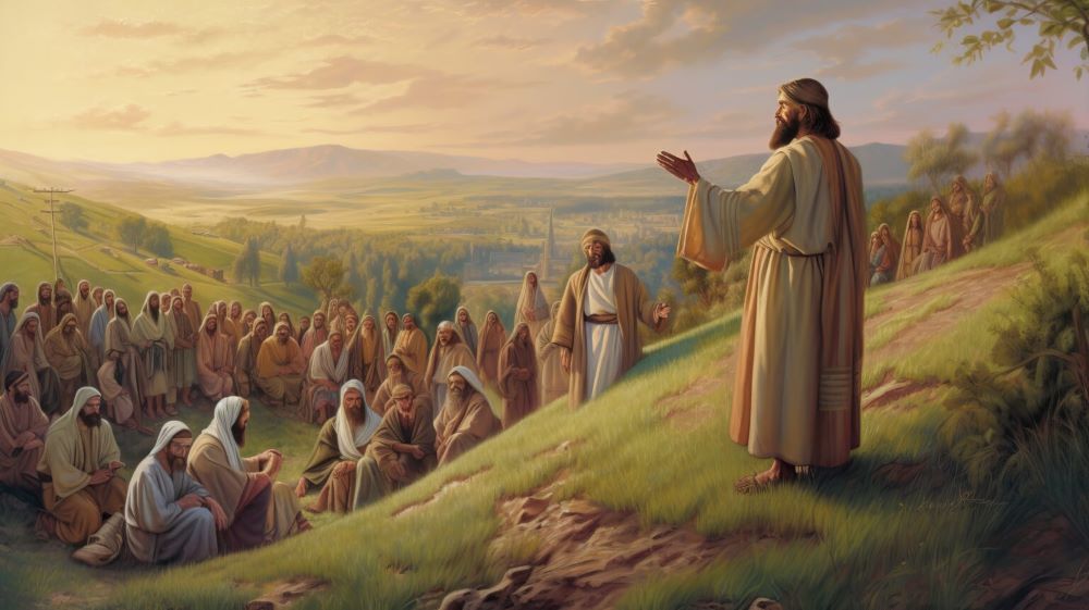 Pan Jezus  nauczający