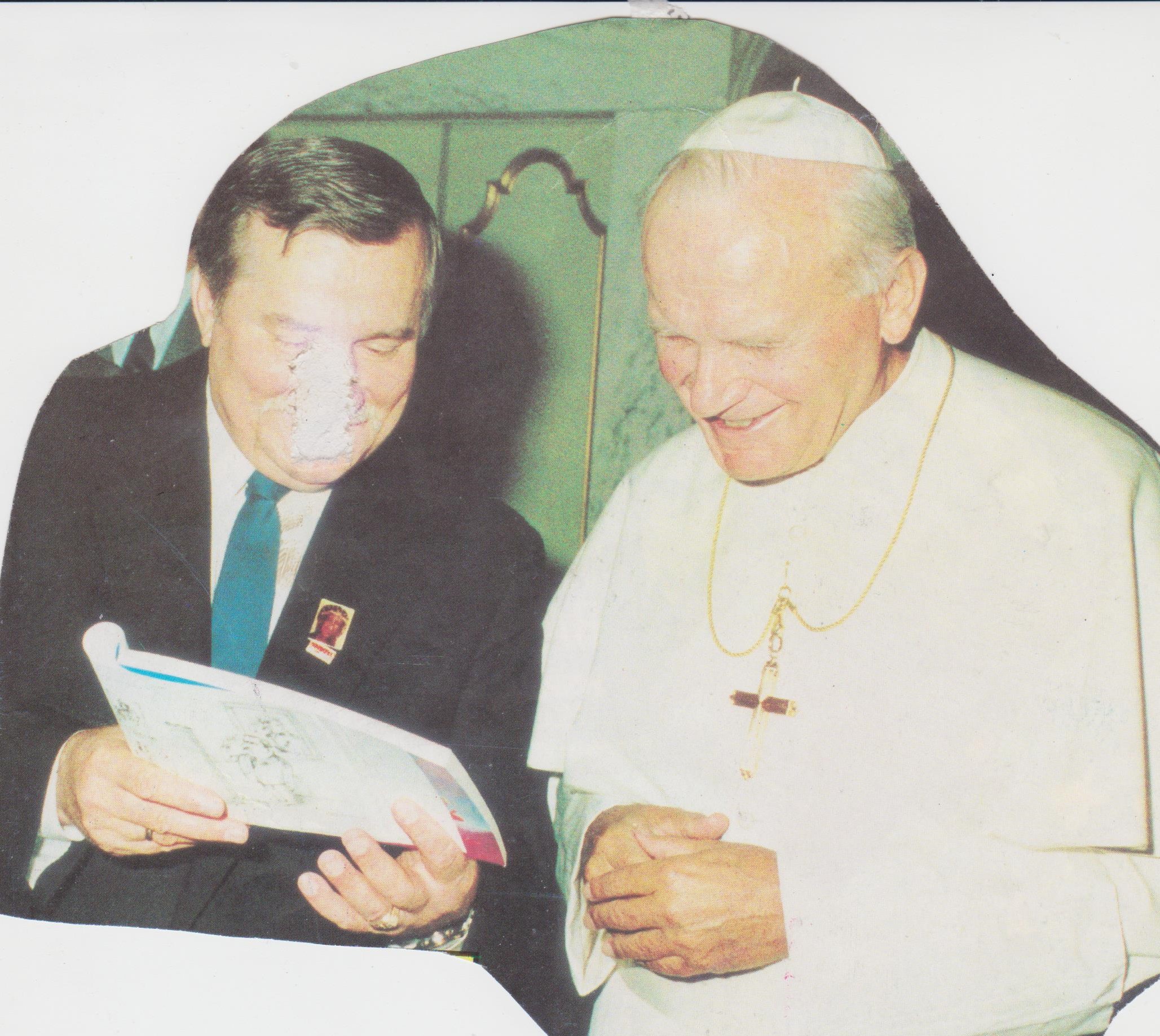 Lech Wałęsa  JP II