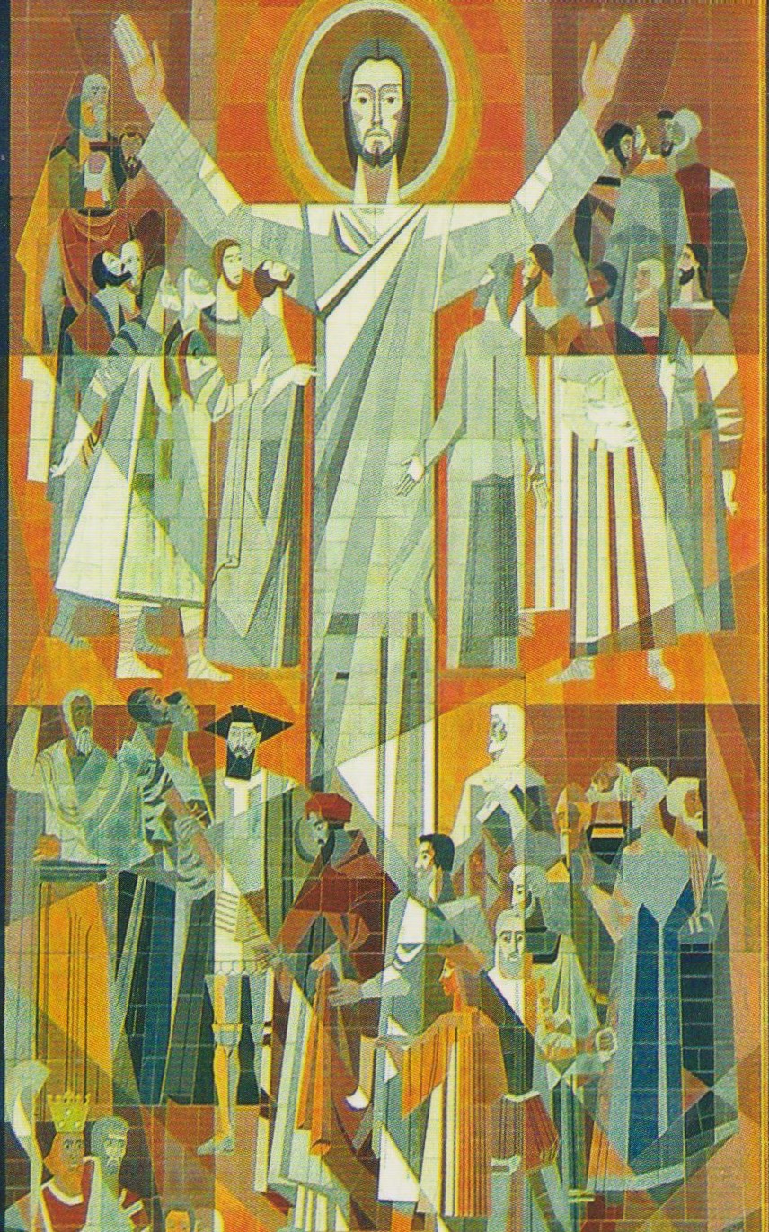 Mural Jezus Słowo