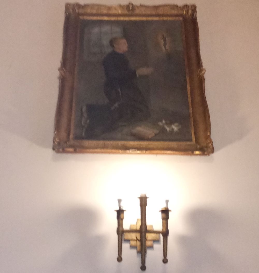 Święty z lilią